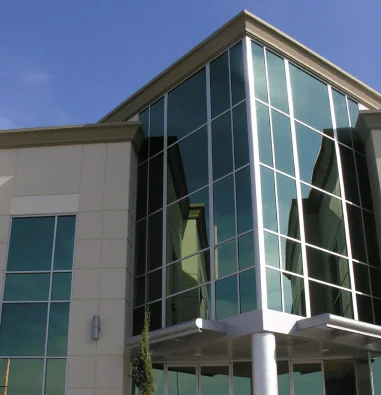 Commercial building interior
